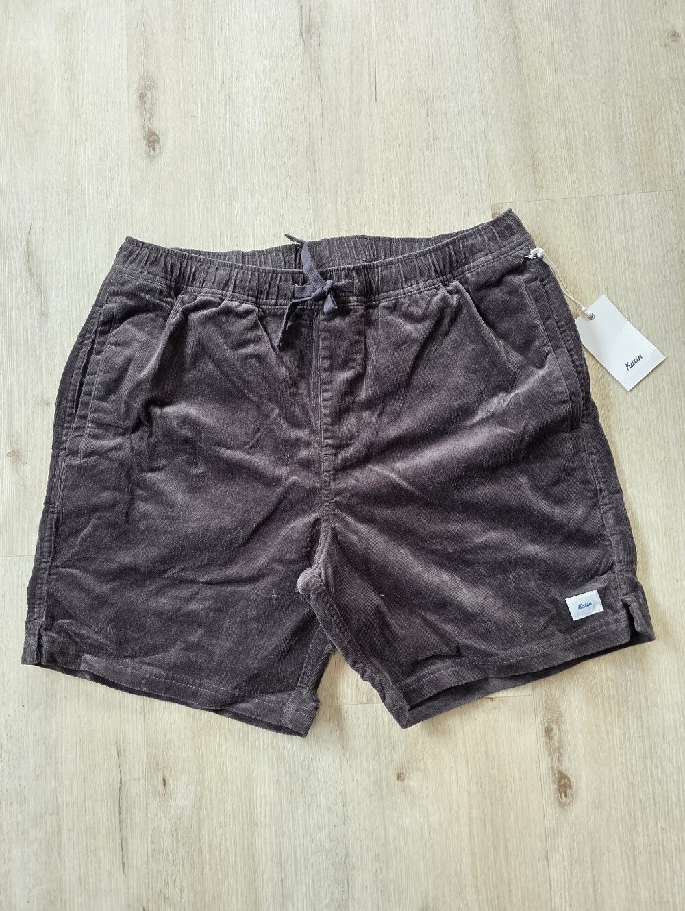 Katin Corduroy Local Shorts Men's Size L Brown